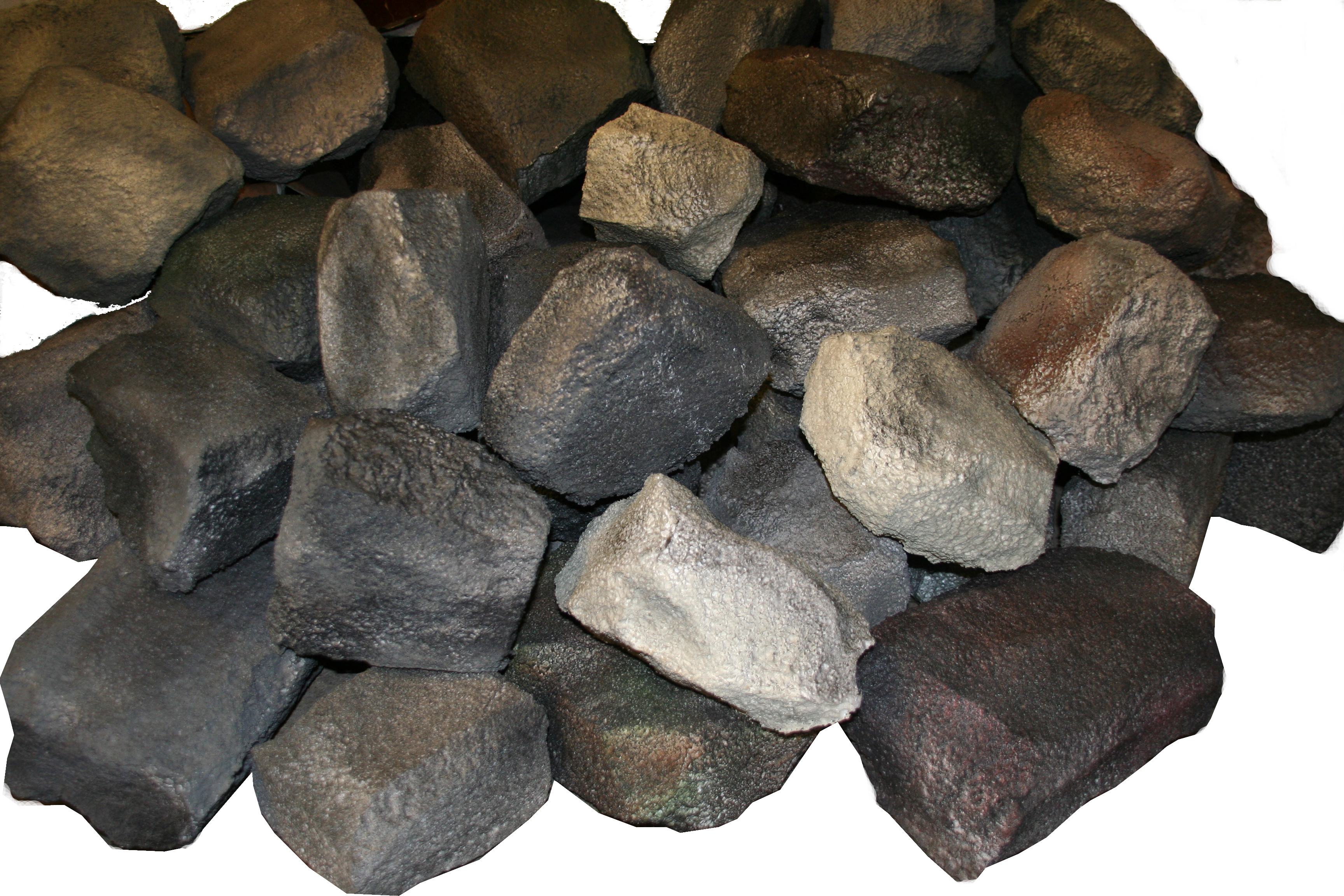 Dekosteine "Granit" grau, 15 - 30cm, ca. 60 Stück pro Palette